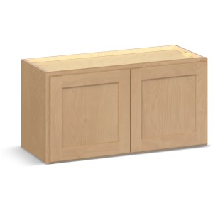 RELIABILT Parkstone II Wall Cabinet, Wheat Stained, 30" W, 2 Doors, Fully Assembled - 641530 | Lowe's Pro Supply